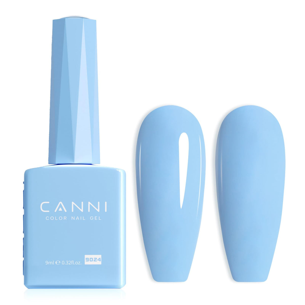 CANNI 9ml Light Yellow Green Gel Nail Polish High Gloss UV LED Soak Off Gel