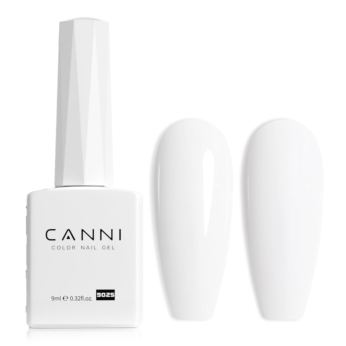 CANNI 9ml Light Yellow Green Gel Nail Polish High Gloss UV LED Soak Off Gel