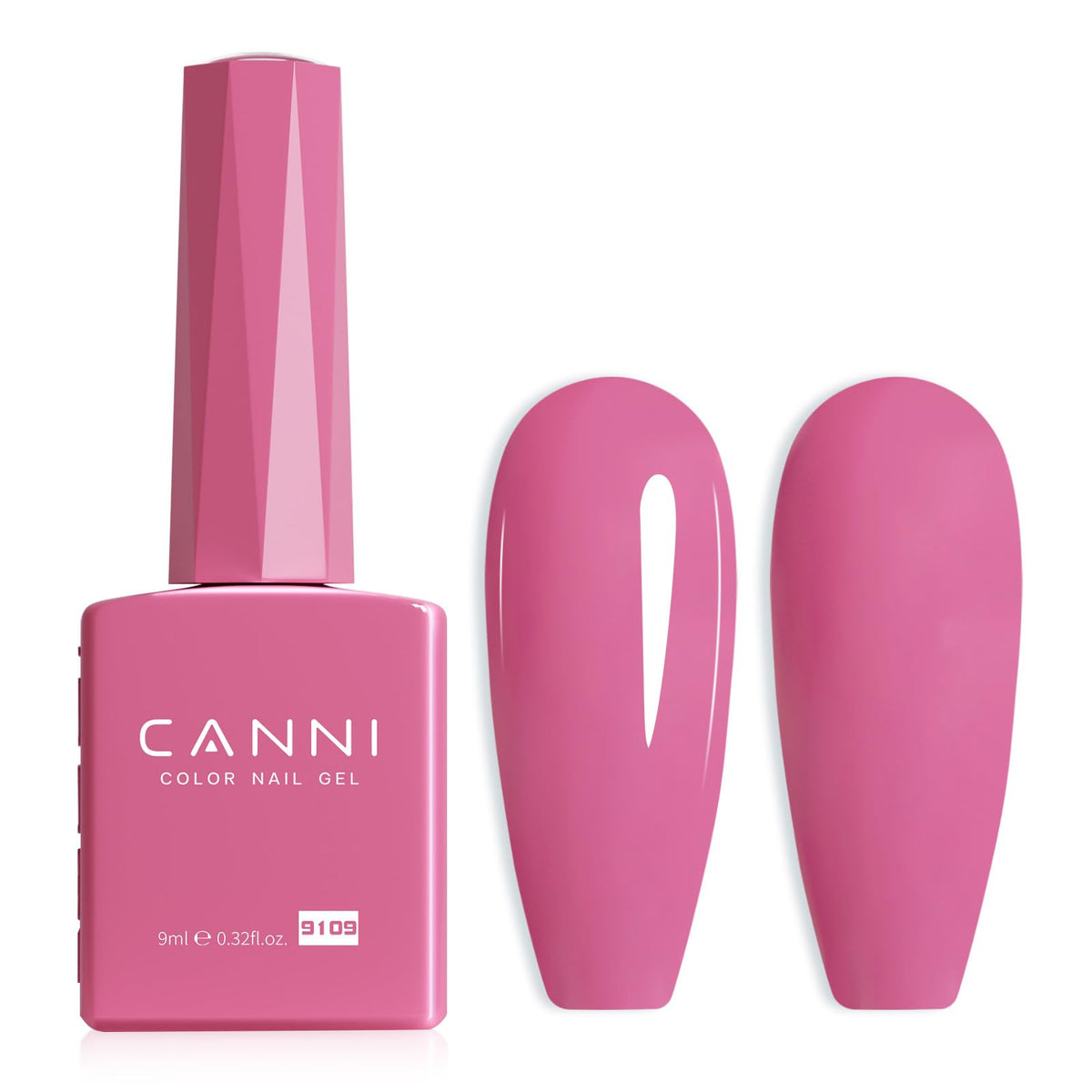 CANNI 9ml Light Yellow Green Gel Nail Polish High Gloss UV LED Soak Off Gel