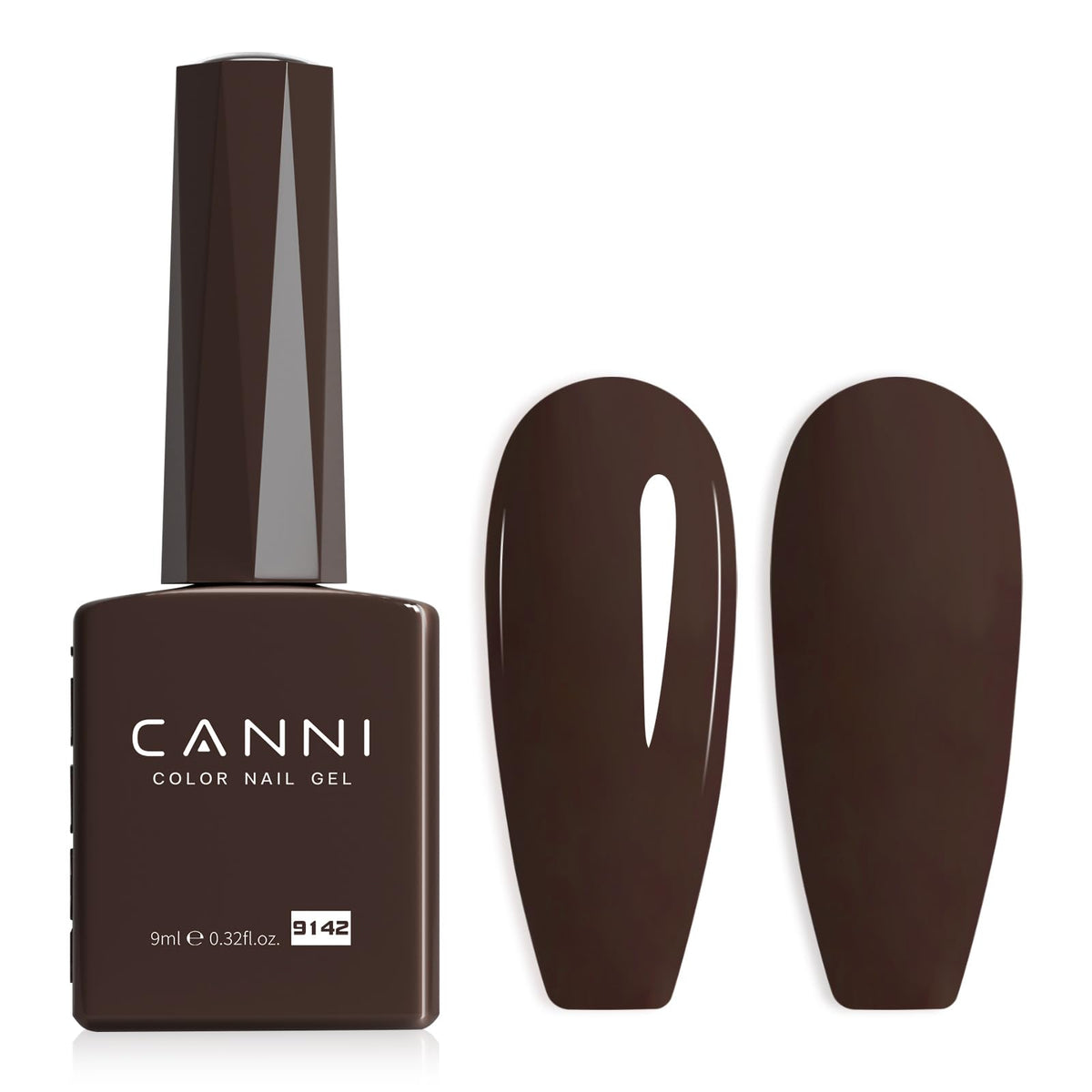 CANNI 9ml Light Yellow Green Gel Nail Polish High Gloss UV LED Soak Off Gel