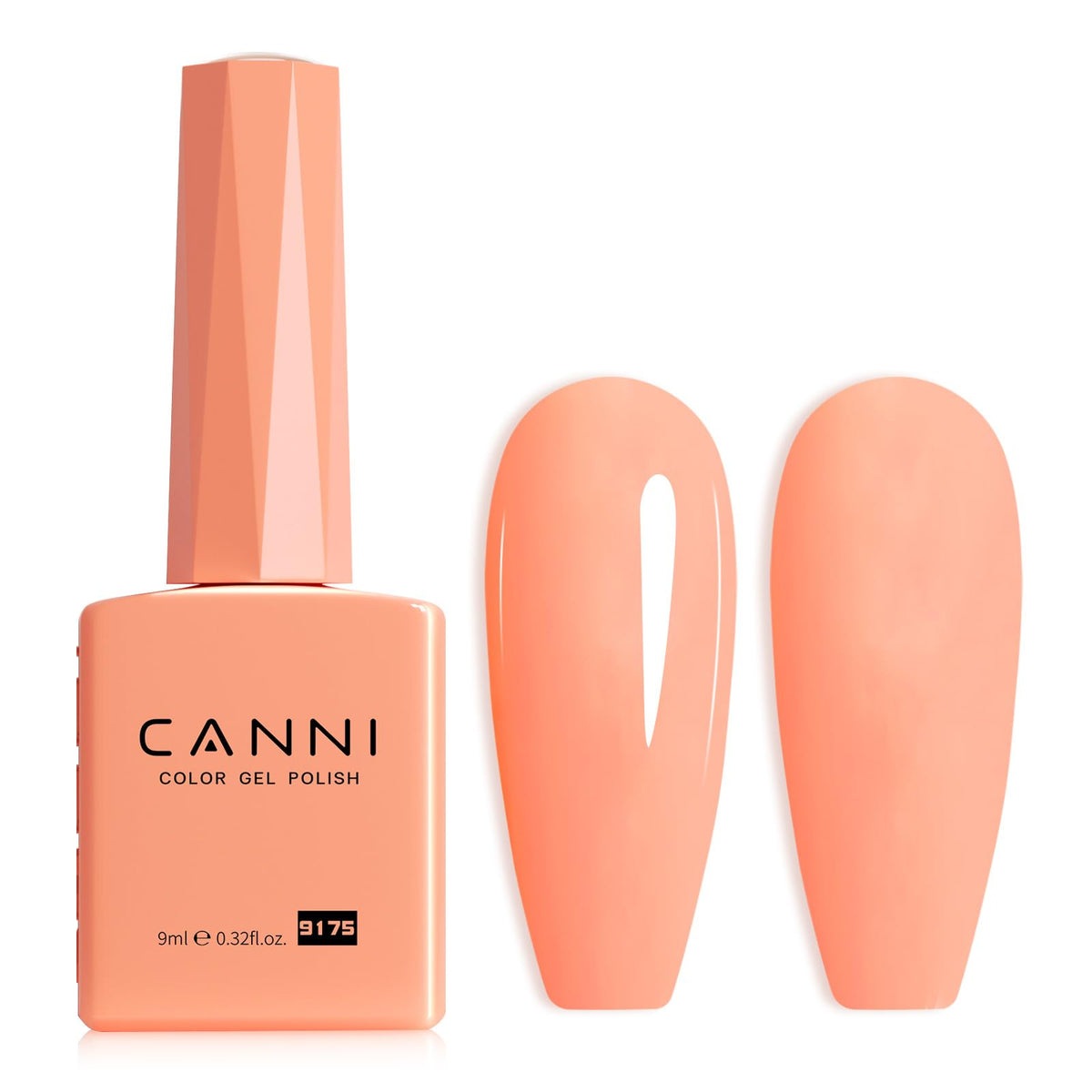 CANNI 9ml Light Yellow Green Gel Nail Polish High Gloss UV LED Soak Off Gel