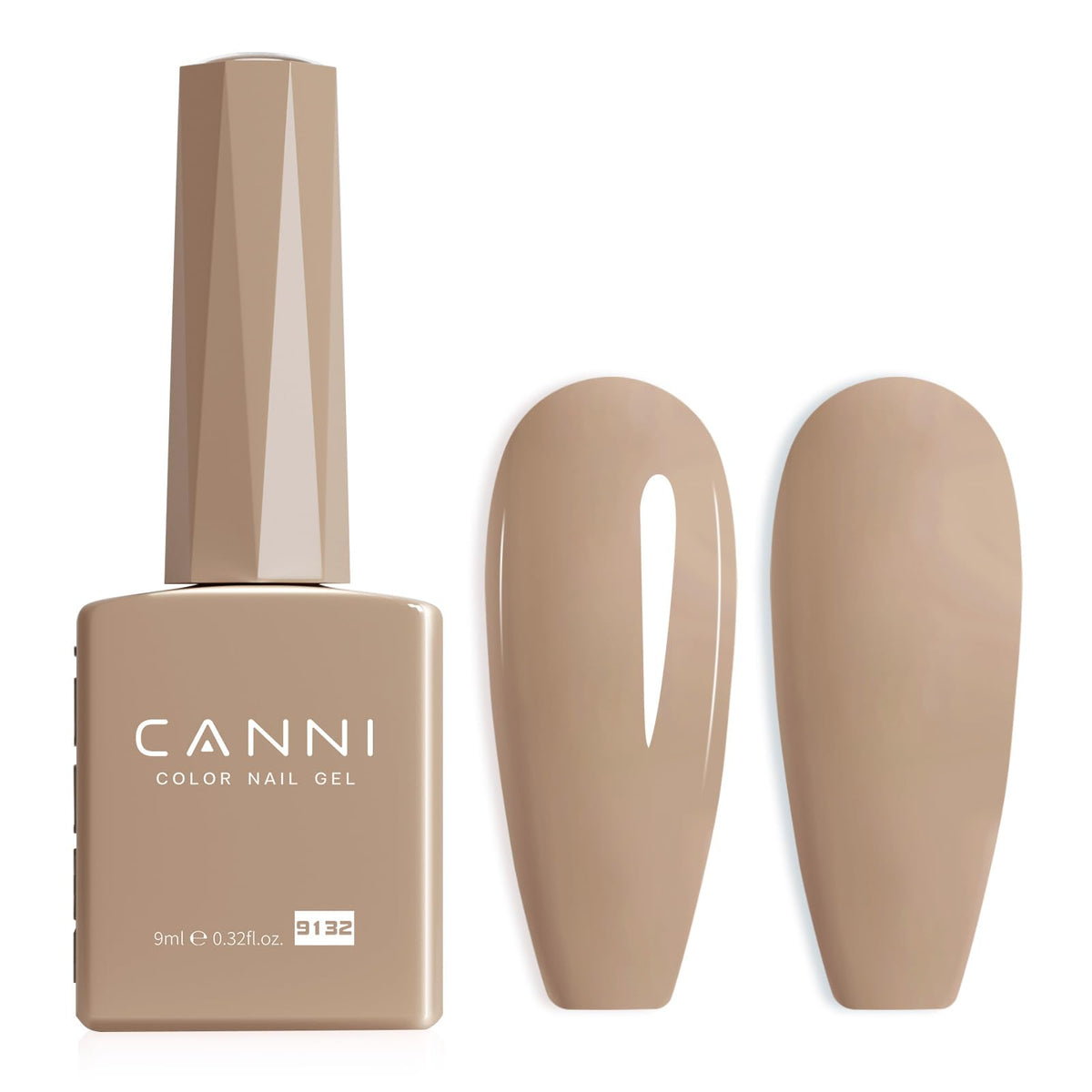 CANNI 9ml Light Yellow Green Gel Nail Polish High Gloss UV LED Soak Off Gel