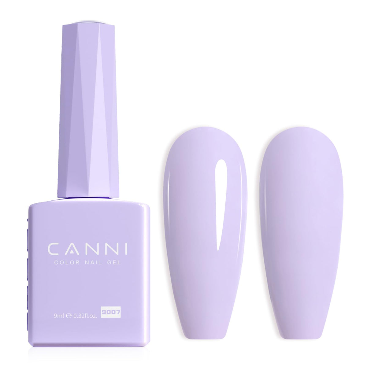 CANNI 9ml Light Yellow Green Gel Nail Polish High Gloss UV LED Soak Off Gel