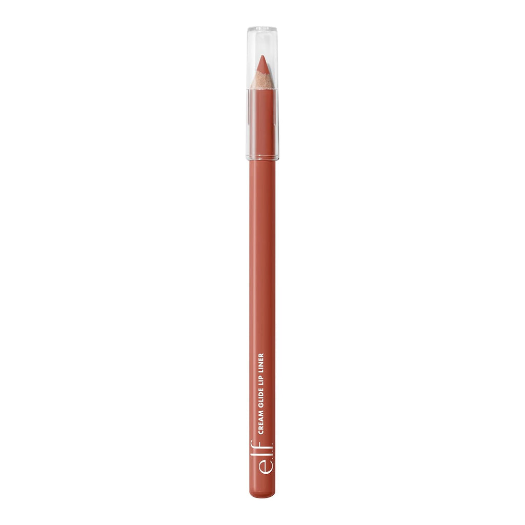 e.l.f. Cream Glide Lip Liner, Highly-Pigmented Pencil For Shaping & Sculpting Lips, Semi-Matte Finish, Vegan & Cruelty-Free