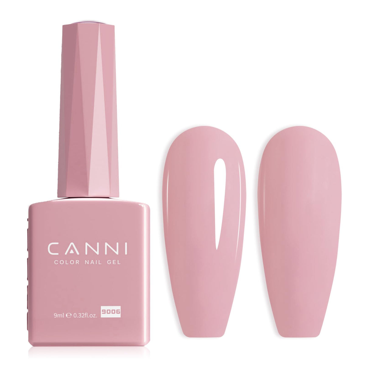 CANNI 9ml Light Yellow Green Gel Nail Polish High Gloss UV LED Soak Off Gel