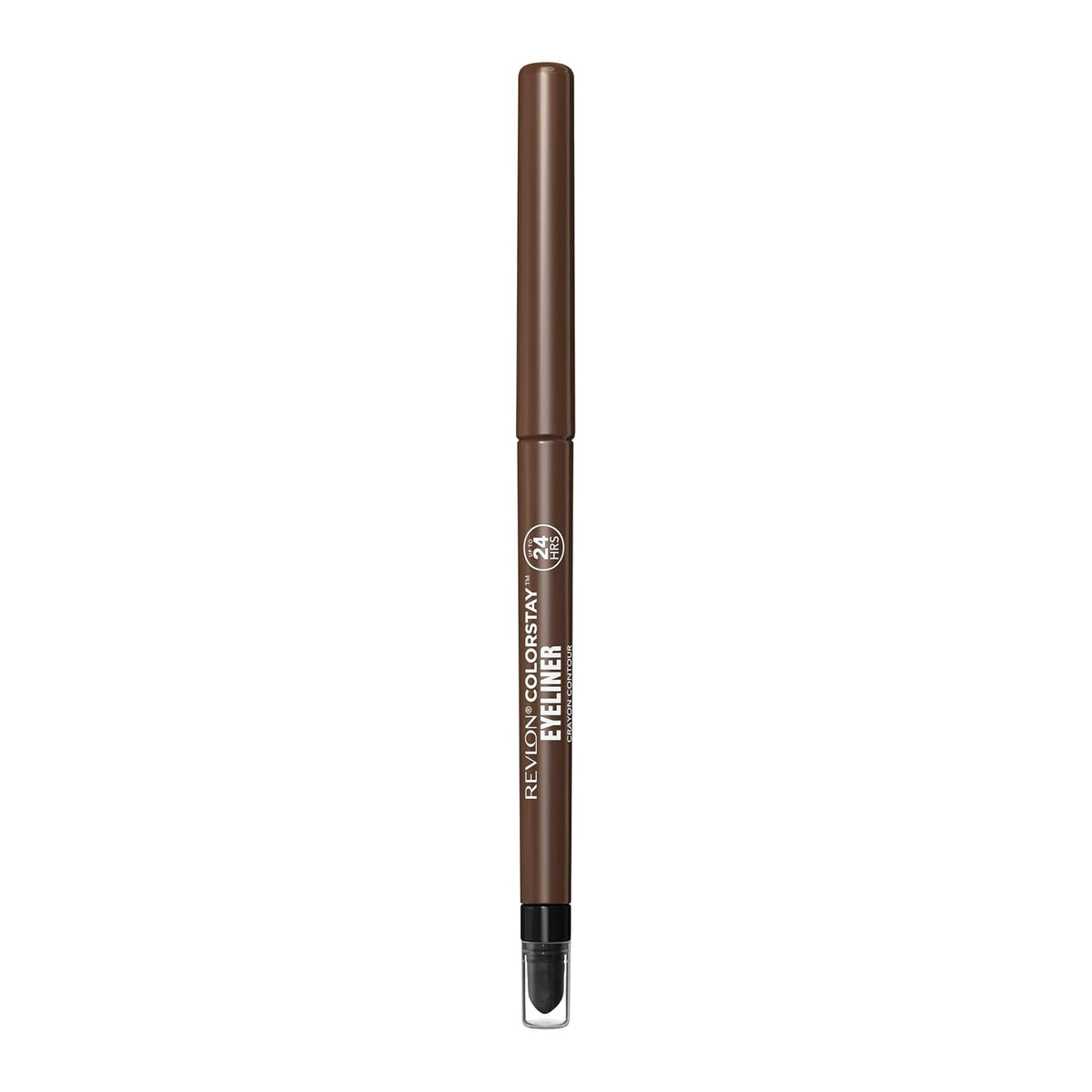 Revlon ColorStay Pencil Waterproof Eyeliner, 202 Black Brown, 0.01 oz
