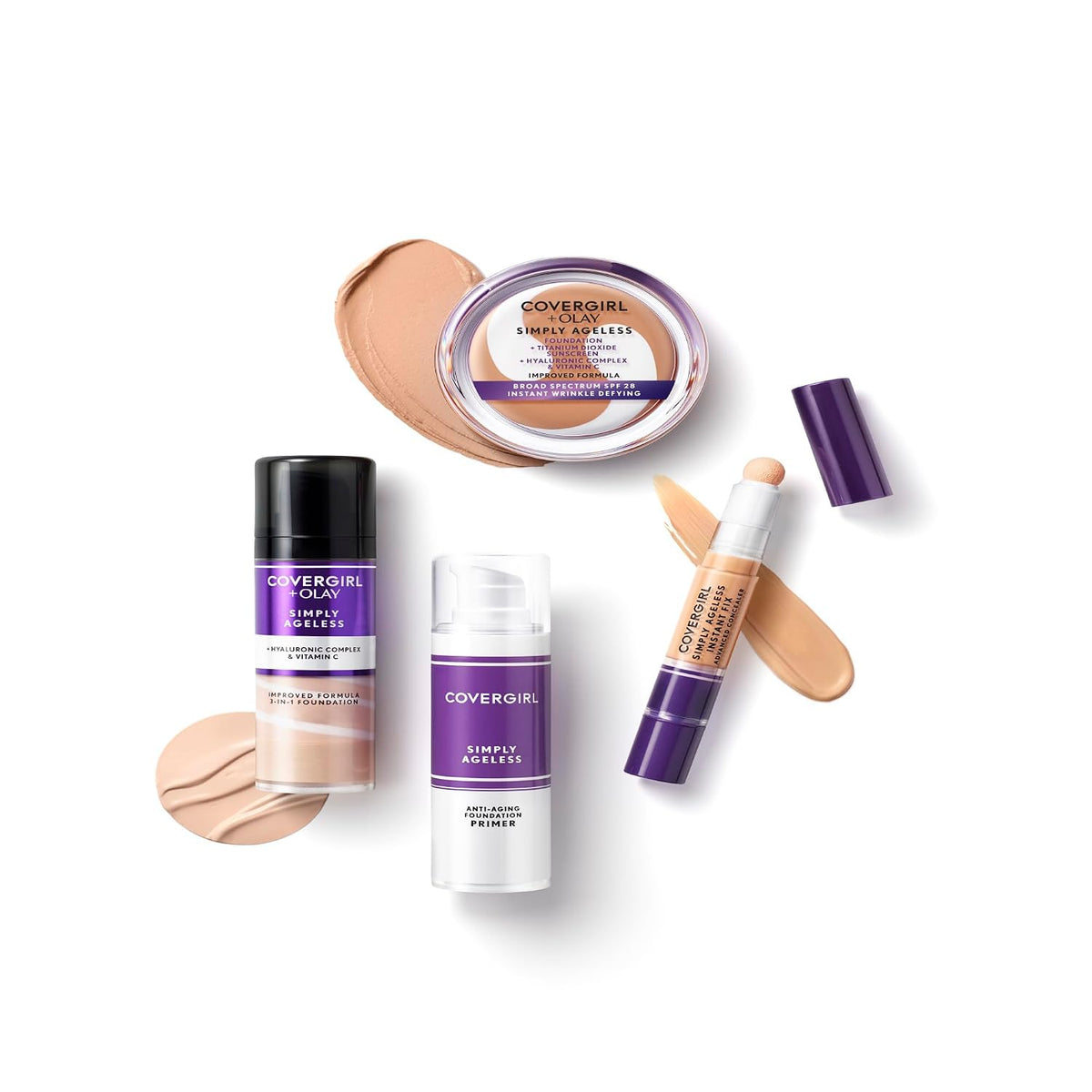 COVERGIRL Simply Ageless 3-in-1 Foundation - 275 Soft Sable