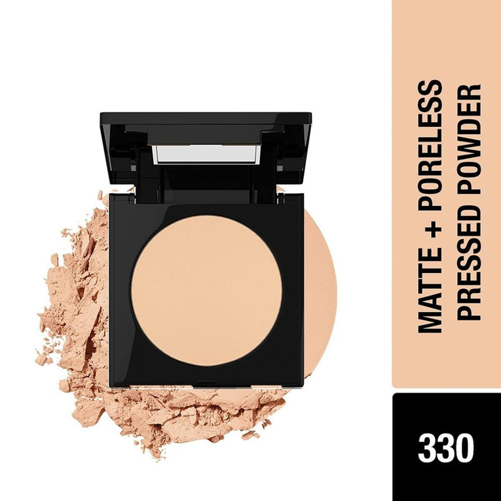 Maybelline Fit Me Matte + Poreless Pressed Face Powder Makeup & Setting Powder, Natural Beige, 1 Count