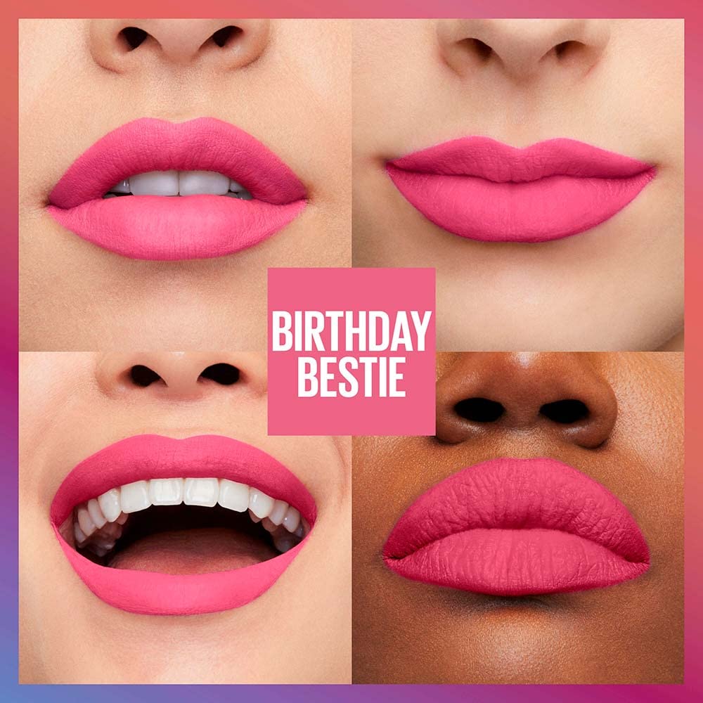 Maybelline Super Stay Matte Ink Liquid Lipstick Makeup, Exhilarator