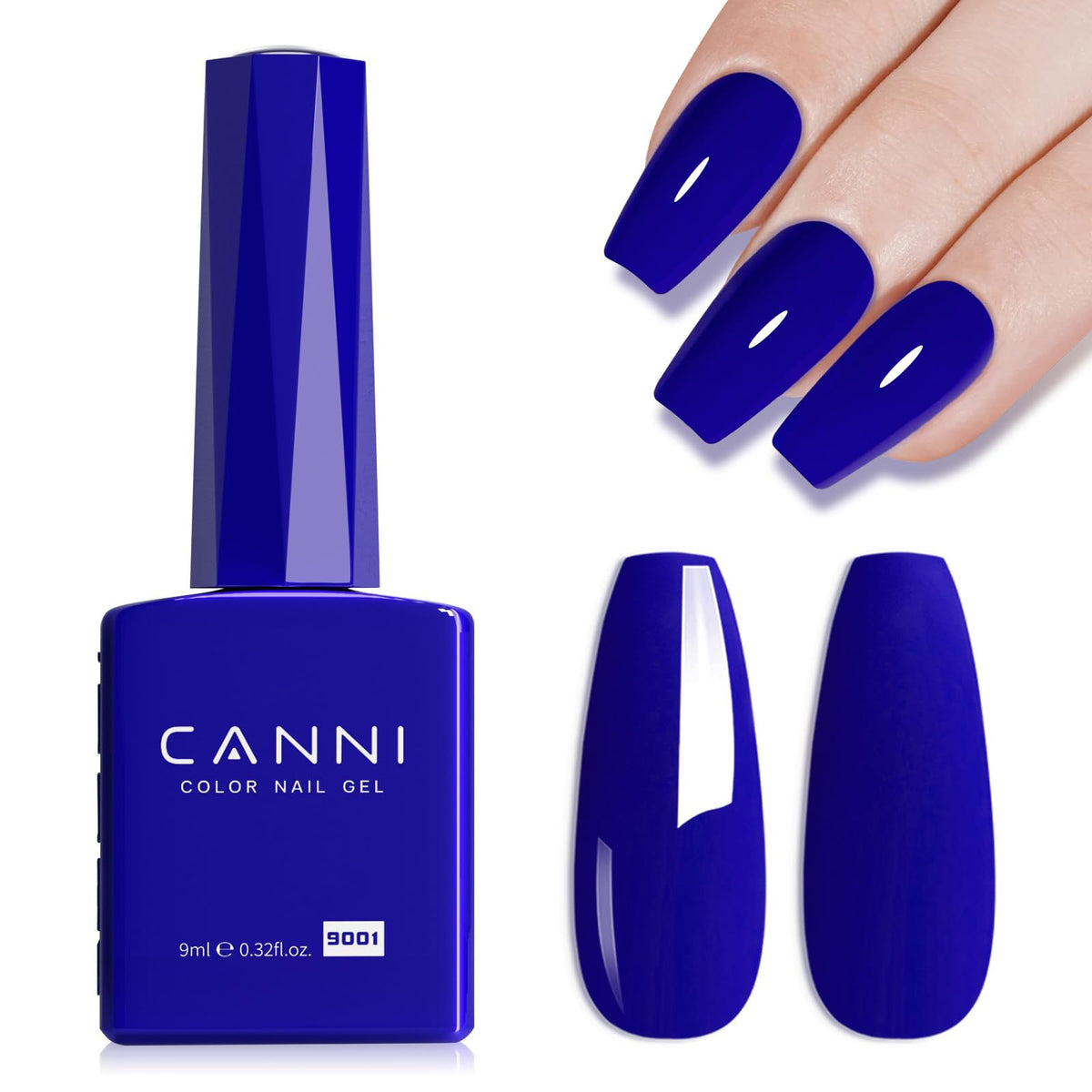 CANNI 9ml Light Yellow Green Gel Nail Polish High Gloss UV LED Soak Off Gel