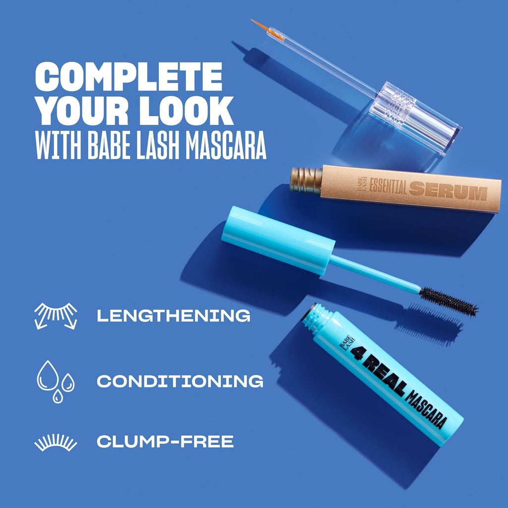 Babe Original Lash Serum - Fuller & Longer Looking Eyelashes, Advanced Lash Enhancing Treatment for Natural Lashes, Extensions & Eyebrows, Vegan & Cruelty-Free