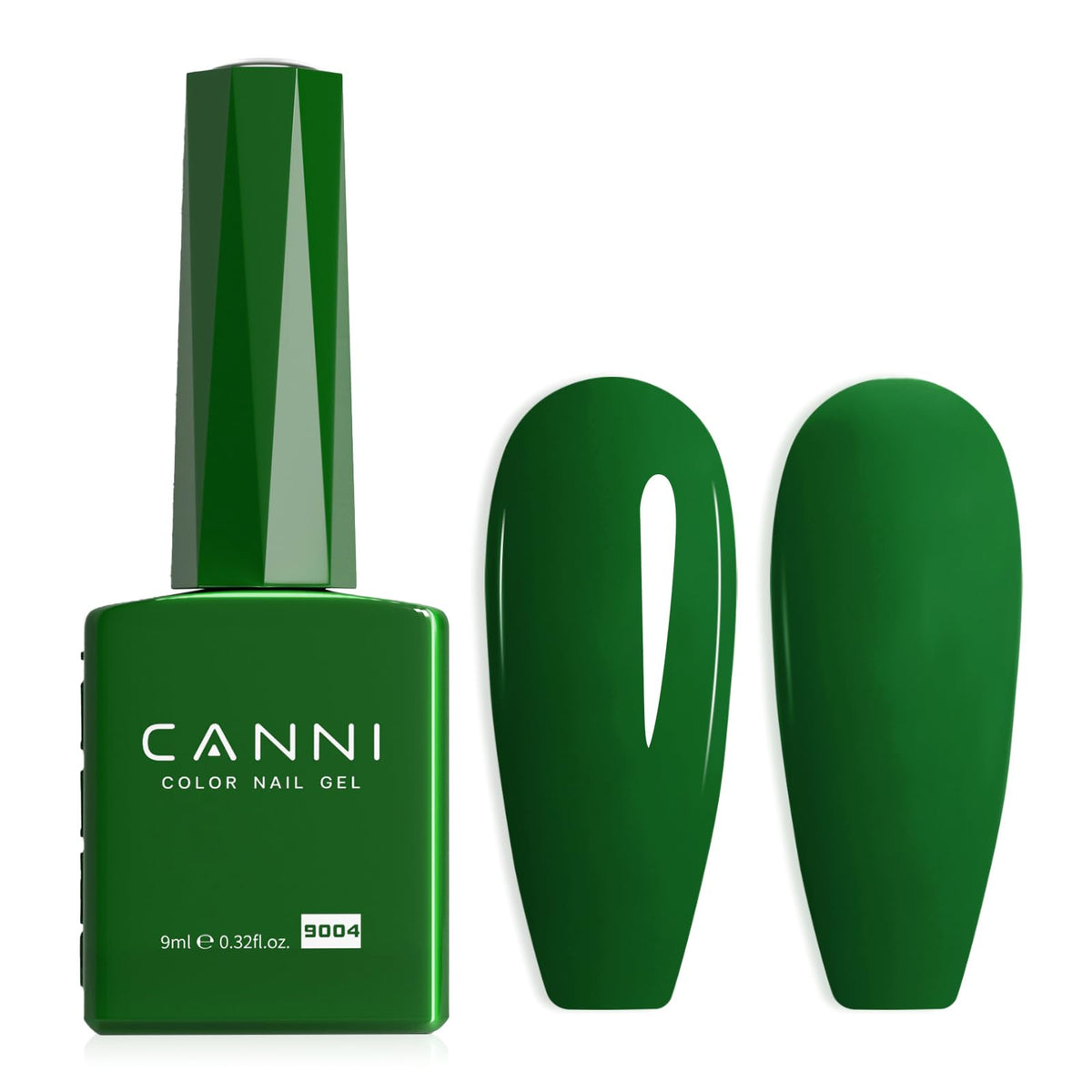 CANNI 9ml Light Yellow Green Gel Nail Polish High Gloss UV LED Soak Off Gel