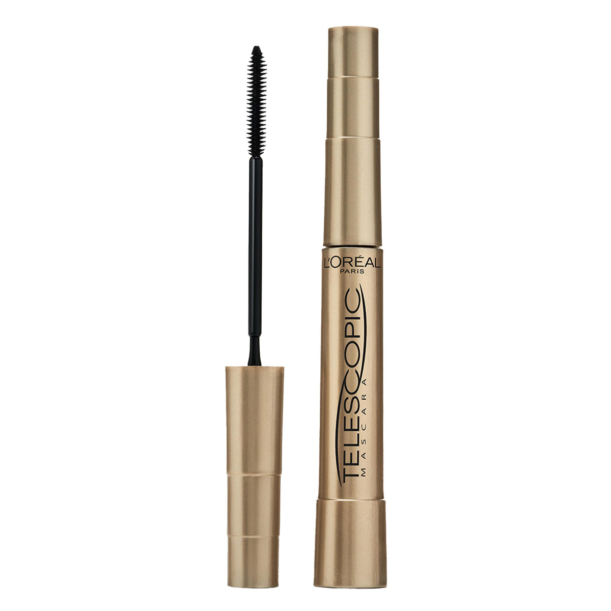 L’Oreal Paris Original Telescopic Mascara, Lengthening, Blackest Black