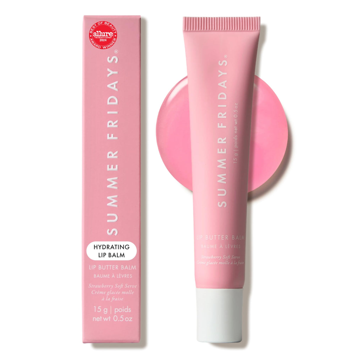 Summer Fridays Sweet Summer Minis Lip Balm Trio (0.35 Oz, 3 Ct)