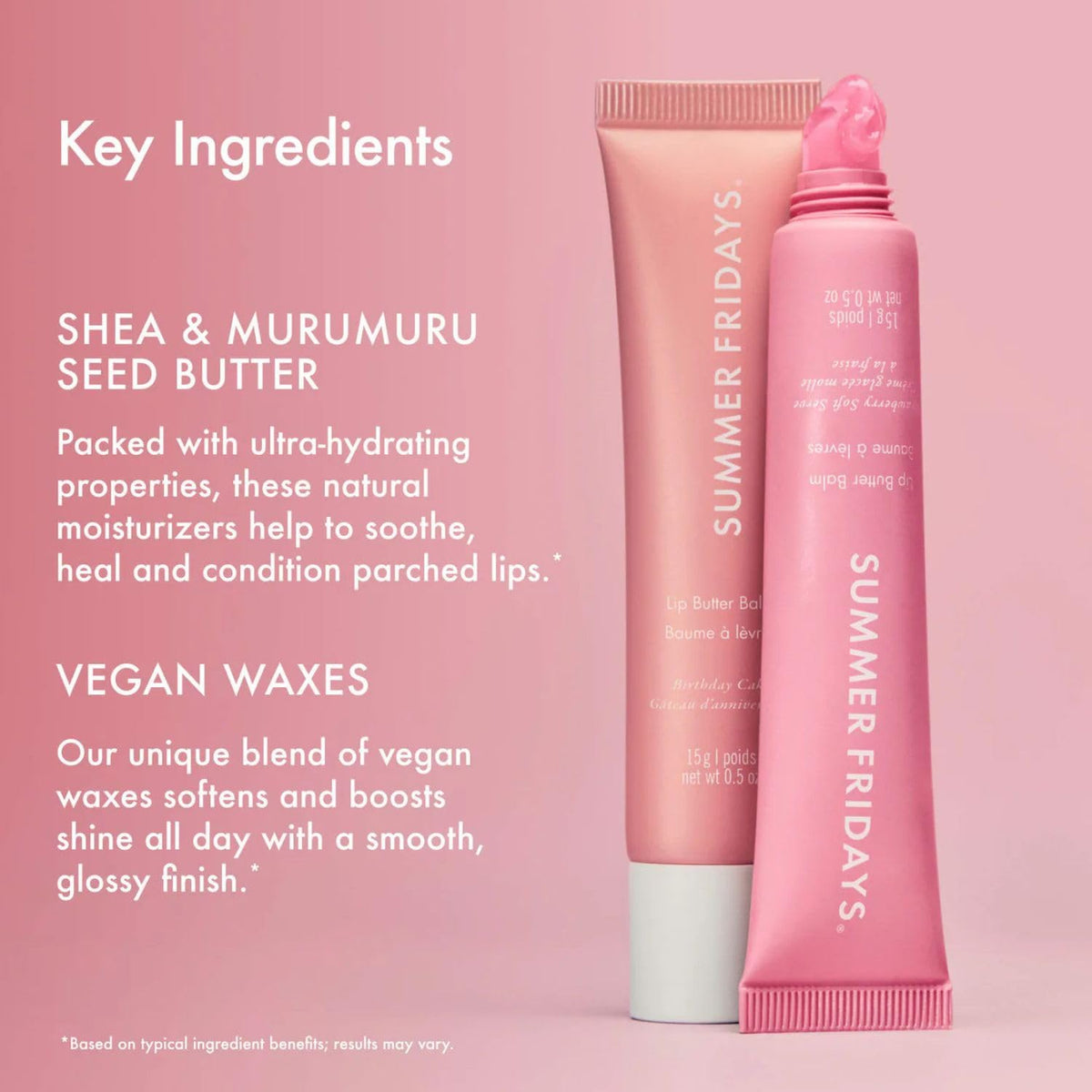 Summer Fridays Sweet Summer Minis Lip Balm Trio (0.35 Oz, 3 Ct)