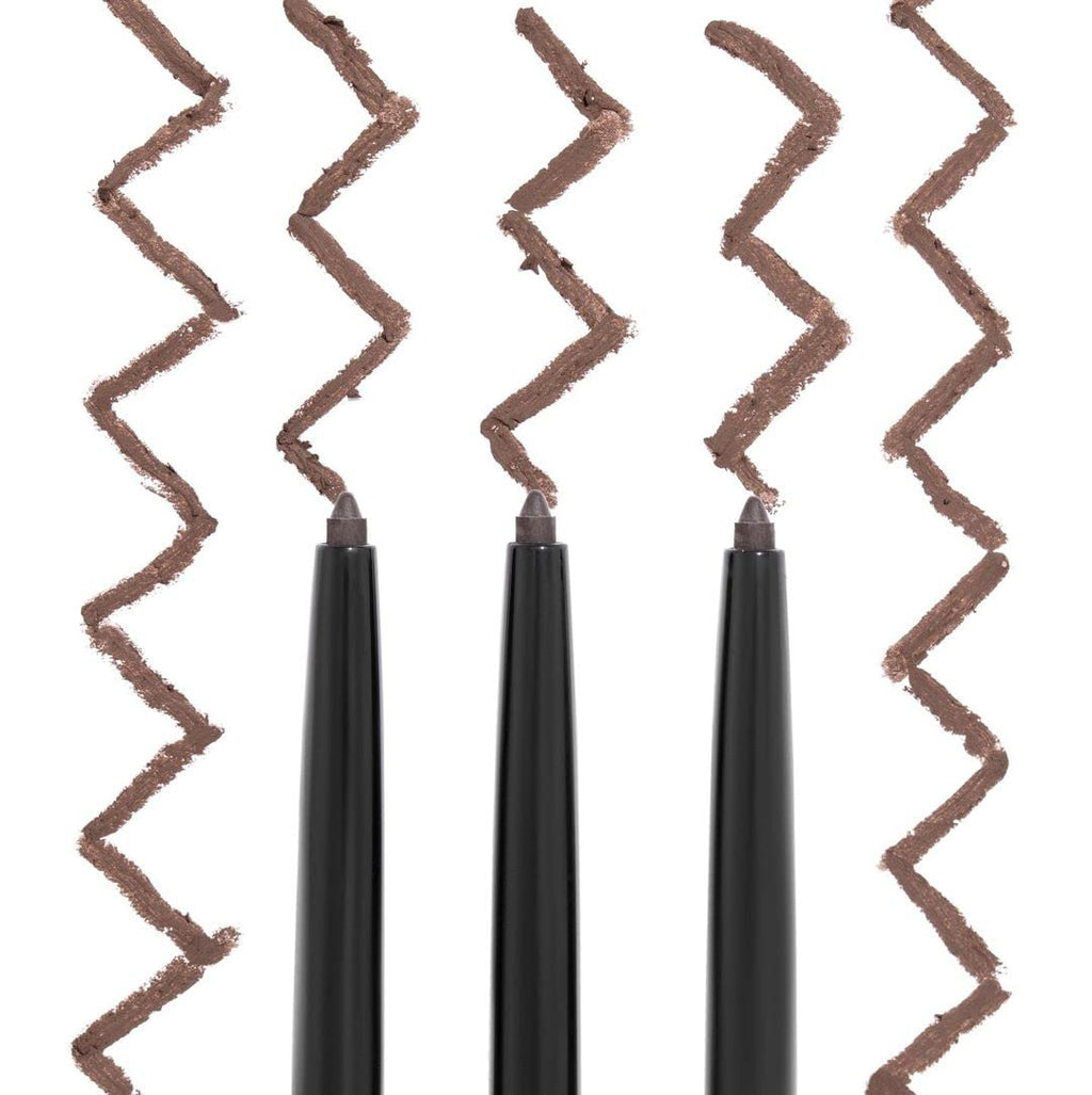 wet n wild Mega Last Breakup Proof Waterproof Retractable Gel Eyeliner - Ultra Pigmented 16-Hour Long Wear, Smudge Proof Satin Finish Formula, Cruelty-Free & Vegan - Charcoal