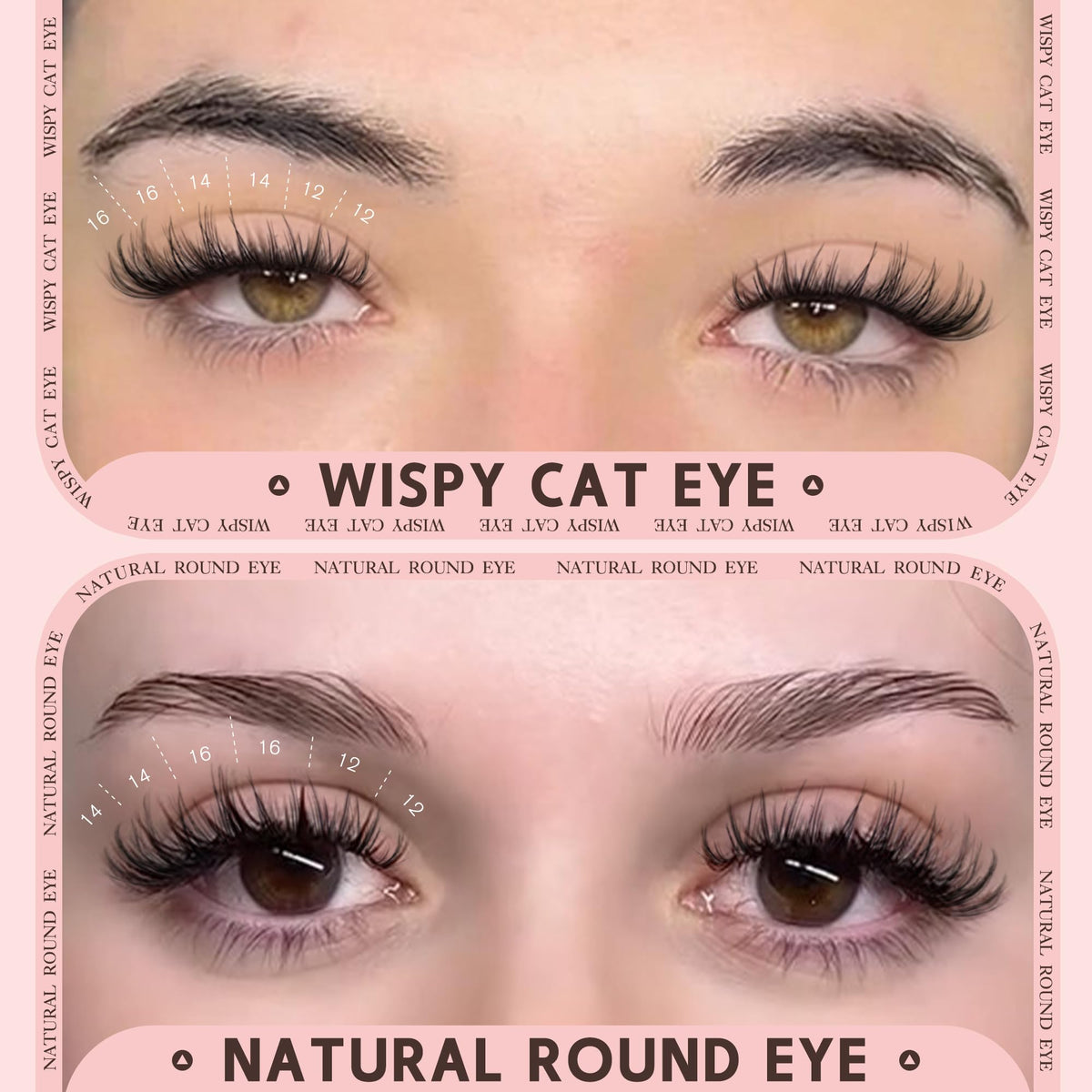 Goddvenus Lash Clusters Kit Wispy Eyelash Clusters Lashes Natural DIY Lash Extension Kit 10-16mm Cluster Eyelash Extensions Kit 300pcs C Curl Individual Lashes Cluster Eyelash (With Tweezers)
