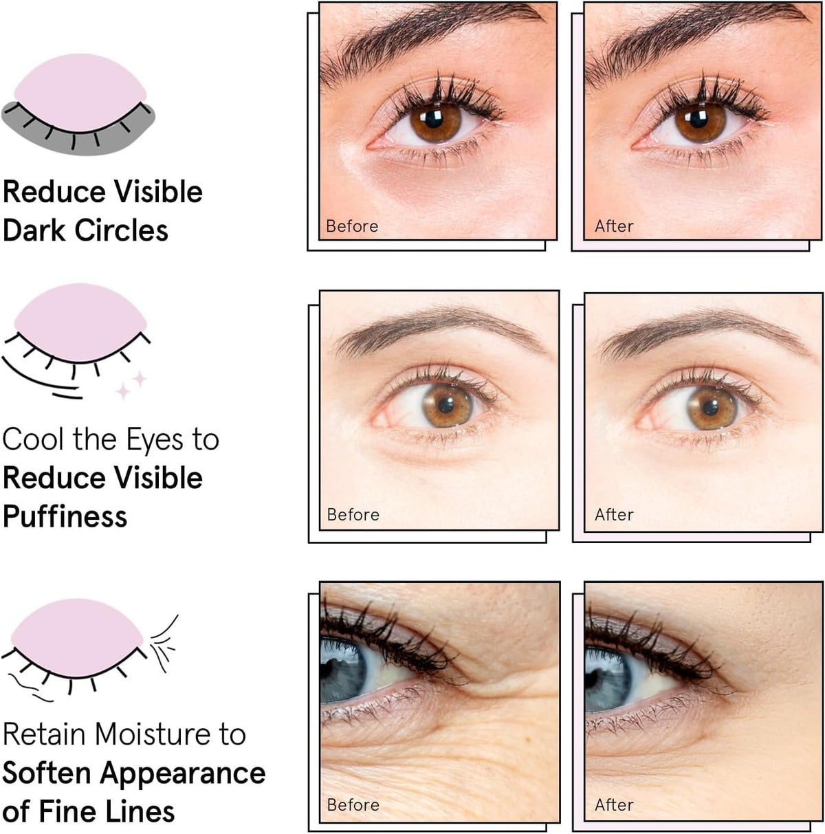 grace & stella Award Winning Eye Patches for Puffy Eyes - Birthday Gifts for Women - Under Eye Mask for Dark Circles and Undereye Bags - Gifts for Mom - Vegan Cruelty-Free Self Care (24 Pairs, Gold)
