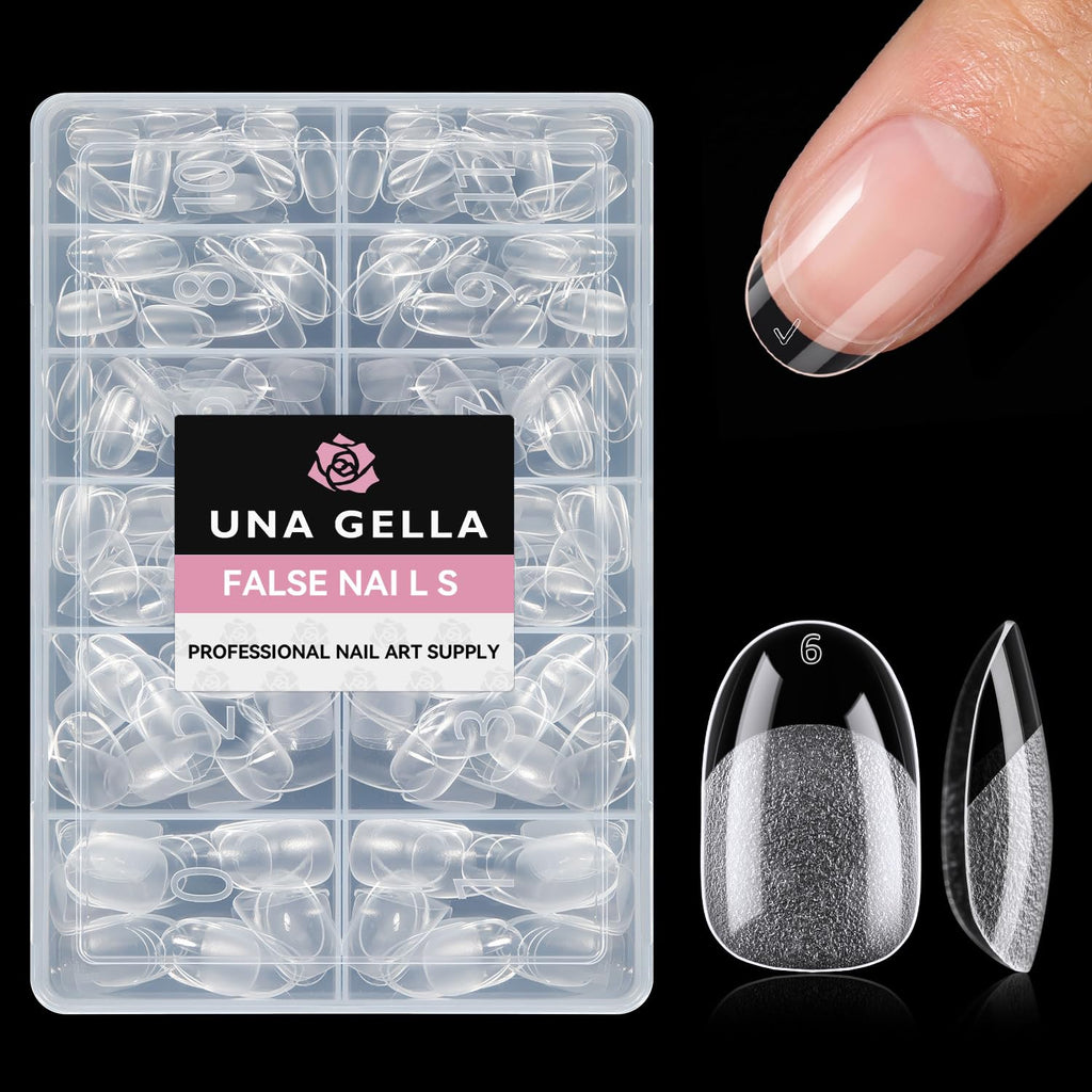 UNA GELLA 20ml*2PCS Nail Glue Remover for Press on, Multi-Functional Pinpoint Glue Remover Fast Removal Gentle Non-Acetone with Crystal Sticks for Nails Polish False Acrylic Nail Tips Home DIY