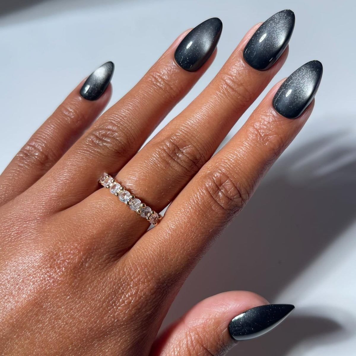 Glamnetic Halloween Press On Nails, Short Almond Glazed, October Nights