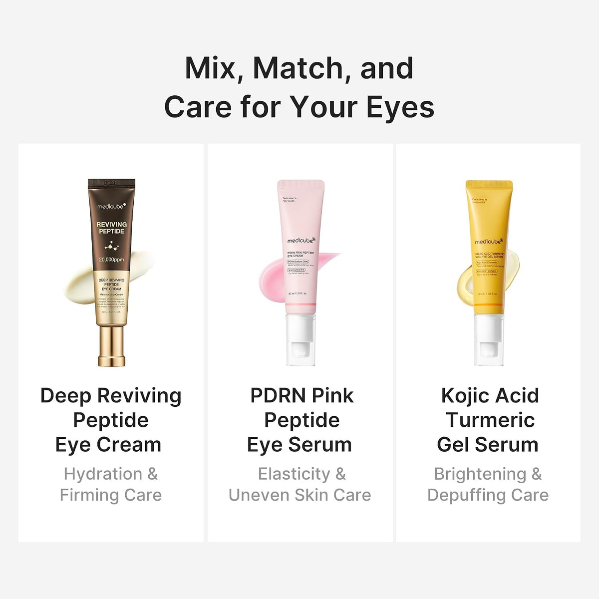 medicube Eye Serum with Salmon DNA PDRN & Pink Peptides