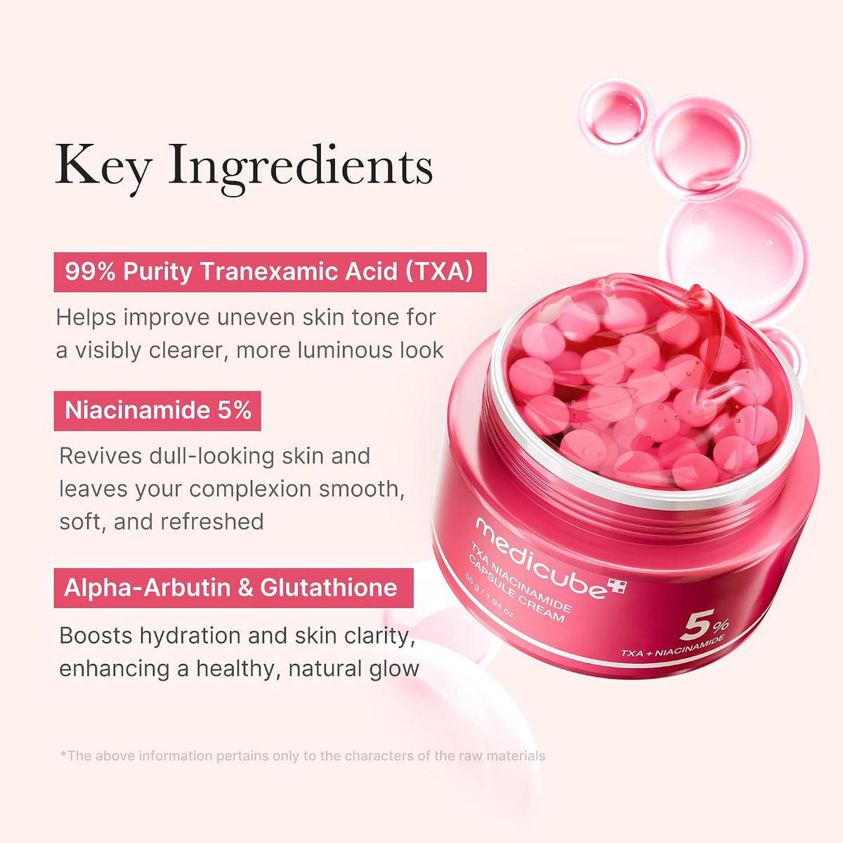 medicube Capsule Cream with Hyaluronic Acid for 120H Lasting Hydration