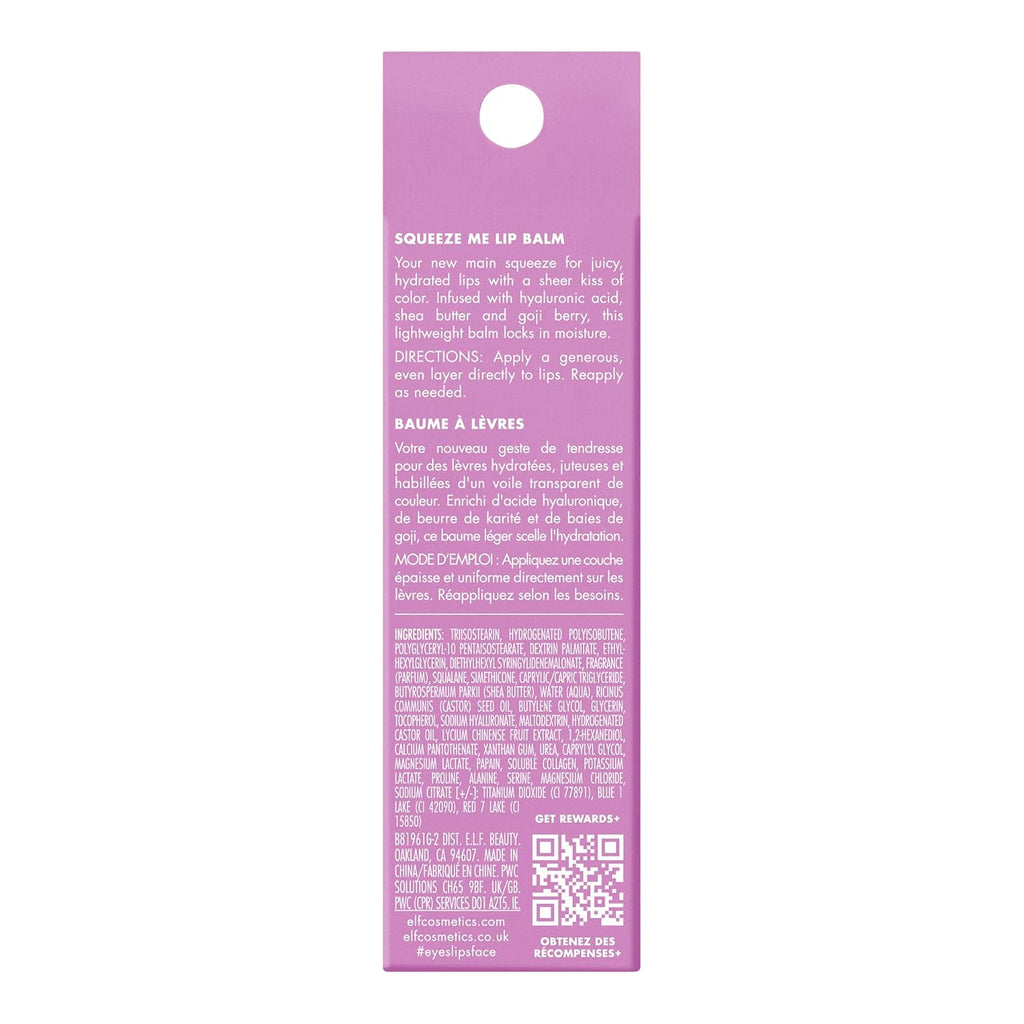 e.l.f. Squeeze Me Lip Balm, Strawberry