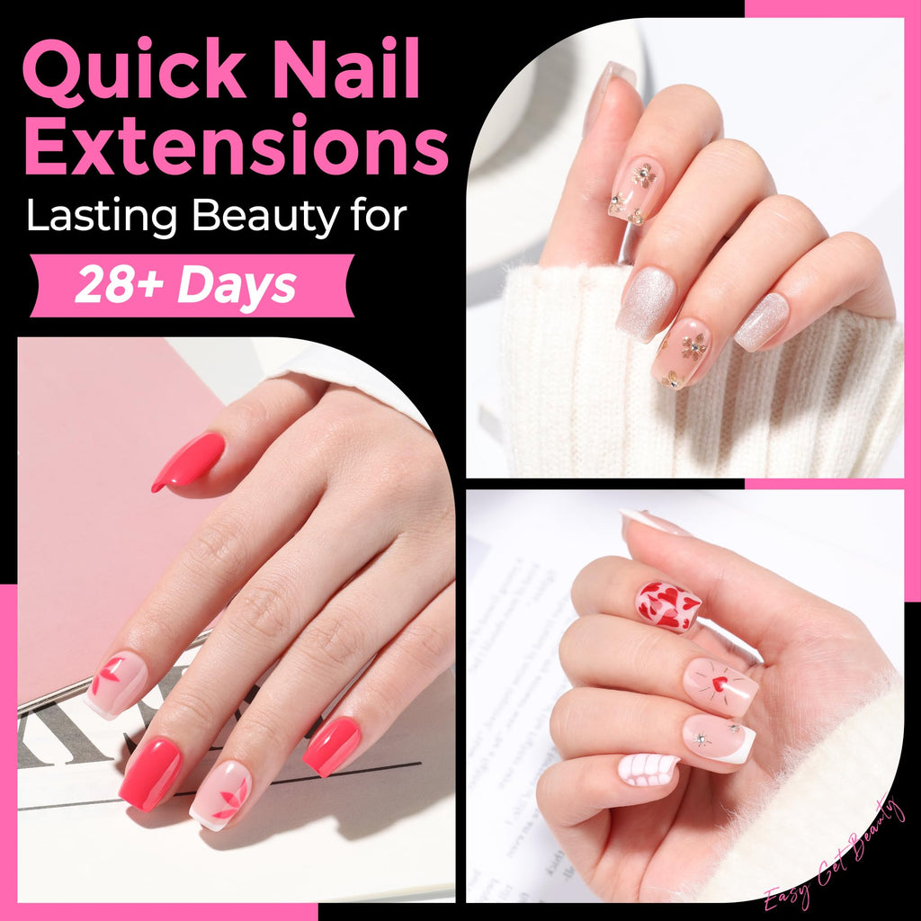 UNA GELLA 20ml*2PCS Nail Glue Remover for Press on, Multi-Functional Pinpoint Glue Remover Fast Removal Gentle Non-Acetone with Crystal Sticks for Nails Polish False Acrylic Nail Tips Home DIY