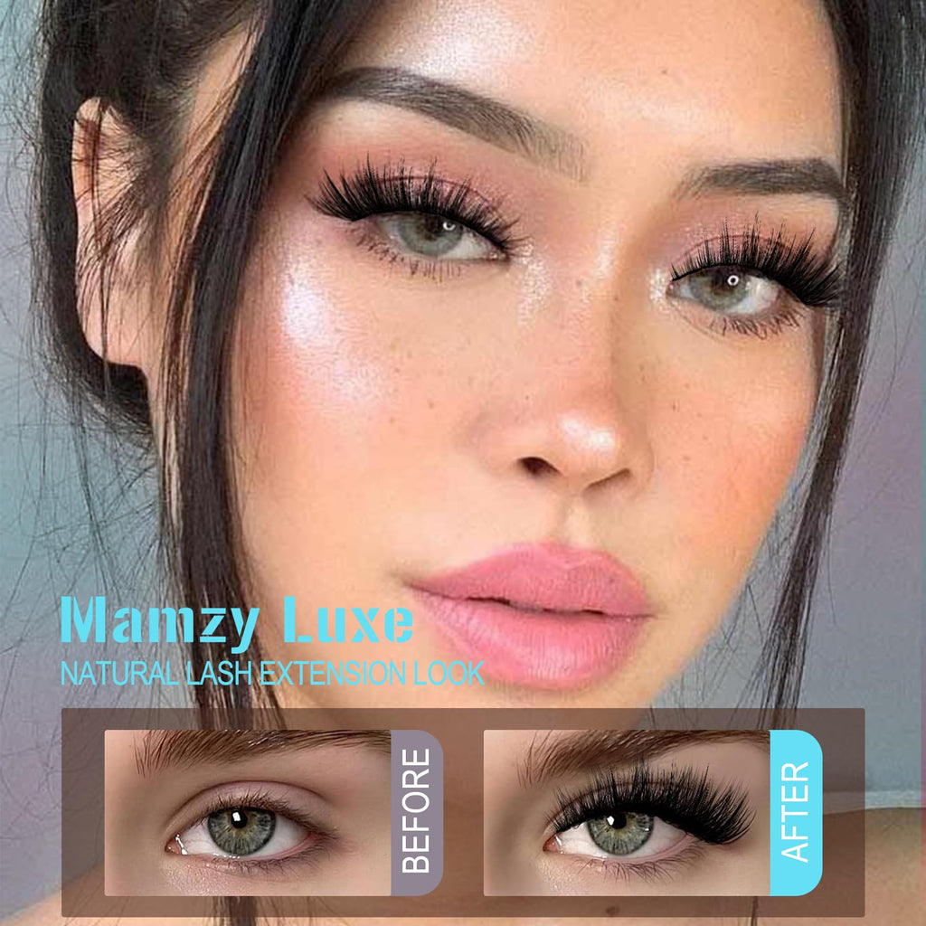 Lash Clusters Wispy 80D Eyelash Clusters 10-18mm Fluff Cluster Eyelash Extensions D Curl No Plastic Feel Individual Lashes Extension 240 Pcs Versatile False Eyelashes Clusters