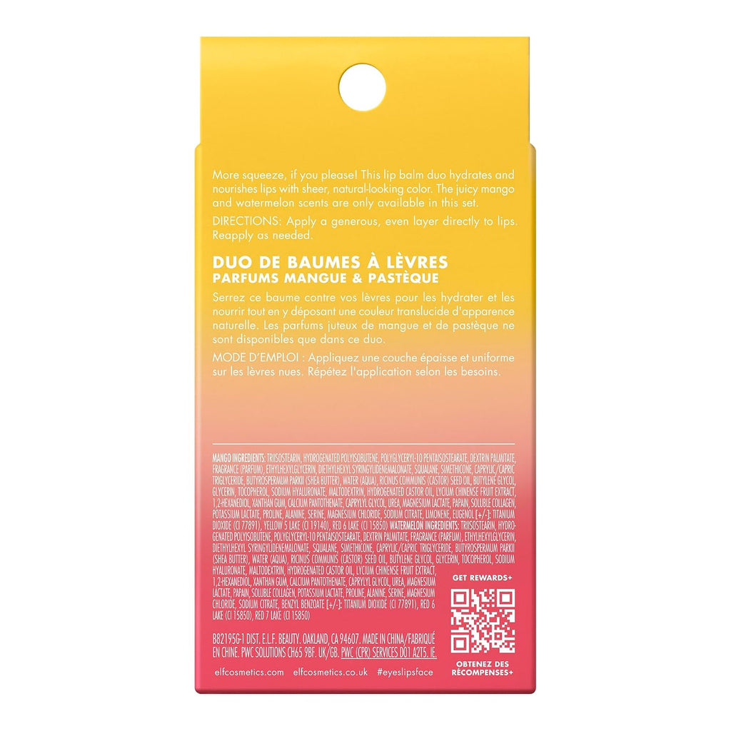 e.l.f. Squeeze Me Lip Balm, Strawberry
