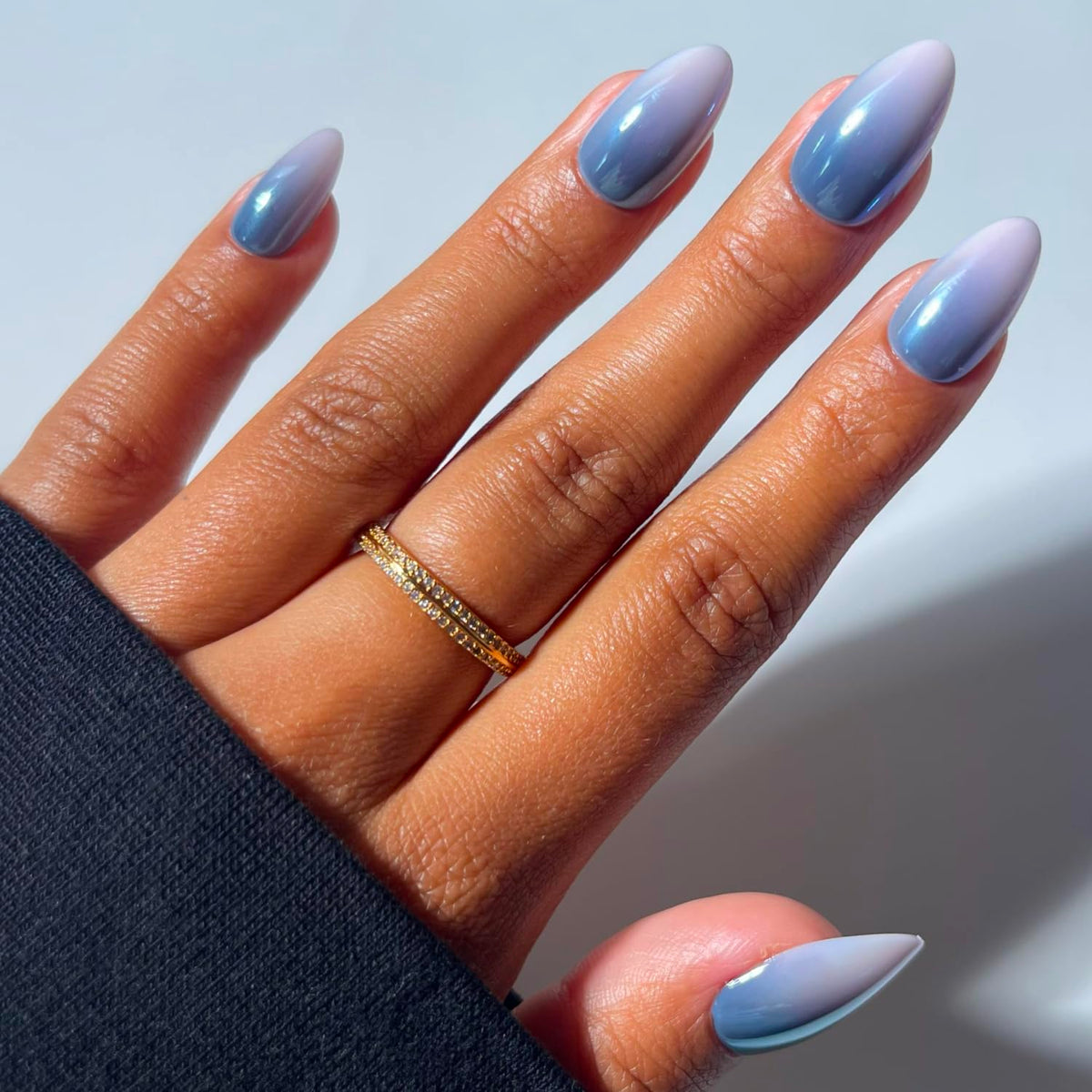 Glamnetic Halloween Press On Nails, Short Almond Glazed, October Nights