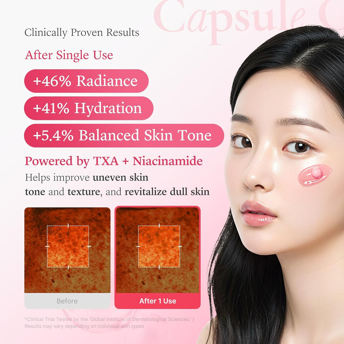 medicube Capsule Cream with Hyaluronic Acid for 120H Lasting Hydration