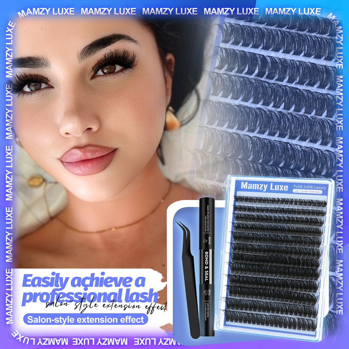 Lash Clusters Wispy 80D Eyelash Clusters 10-18mm Fluff Cluster Eyelash Extensions D Curl No Plastic Feel Individual Lashes Extension 240 Pcs Versatile False Eyelashes Clusters