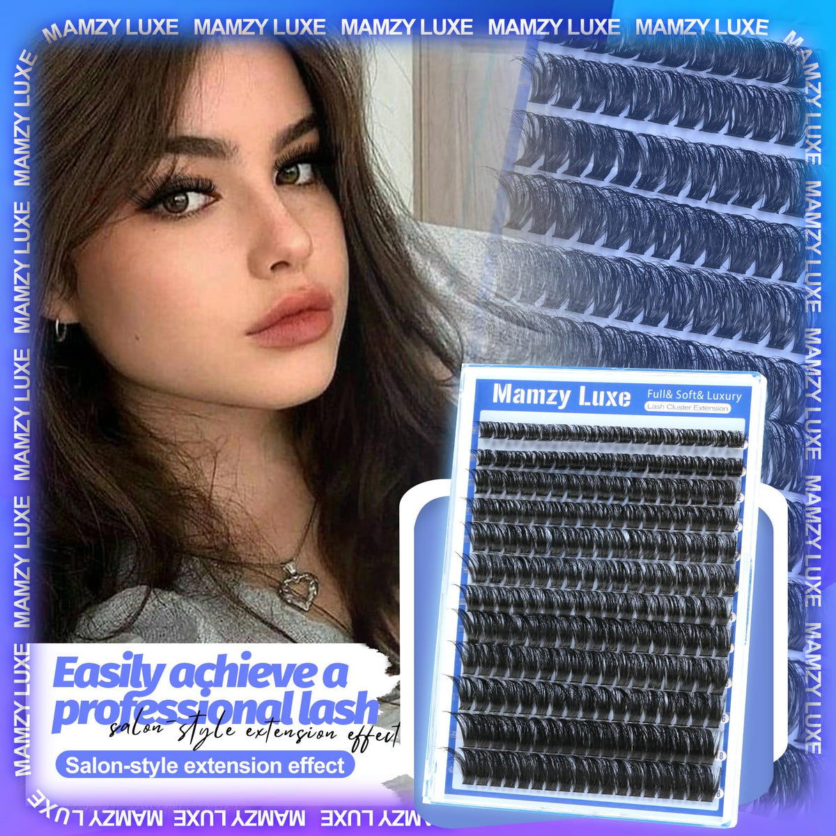 Lash Clusters Wispy 80D Eyelash Clusters 10-18mm Fluff Cluster Eyelash Extensions D Curl No Plastic Feel Individual Lashes Extension 240 Pcs Versatile False Eyelashes Clusters