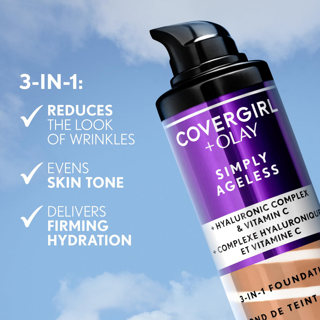 COVERGIRL Simply Ageless 3-in-1 Foundation - 275 Soft Sable