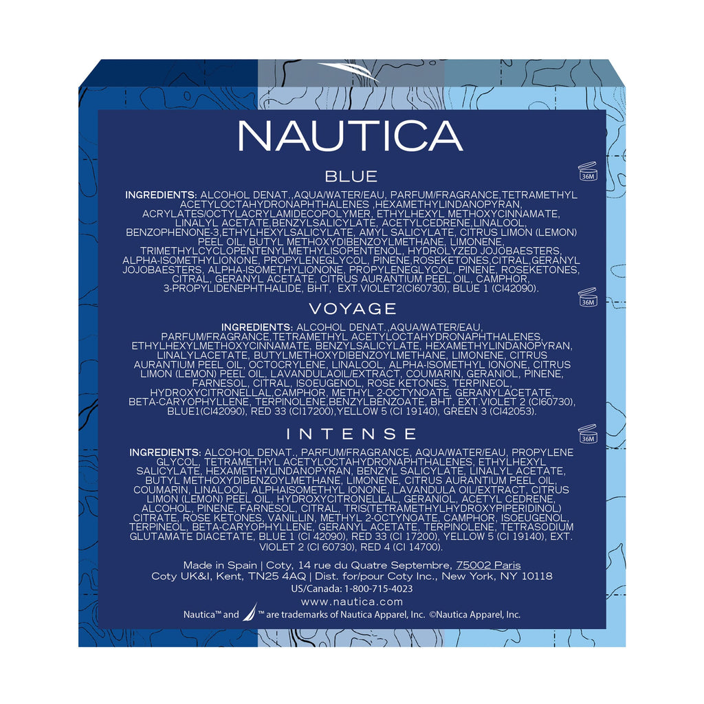 Nautica Voyage Intense Eau de Toilette, Men's Fragrance, 1.6 fl oz